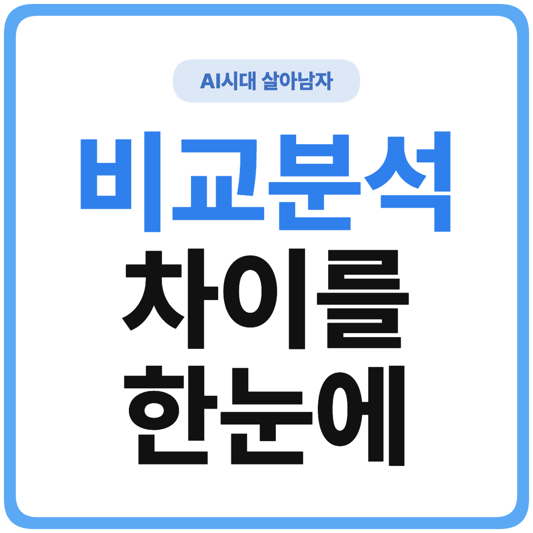 ChatGPT 비교 분석 자동화 썸네일